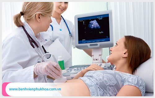 Đi siêu âm thai chưa vào tử cung?